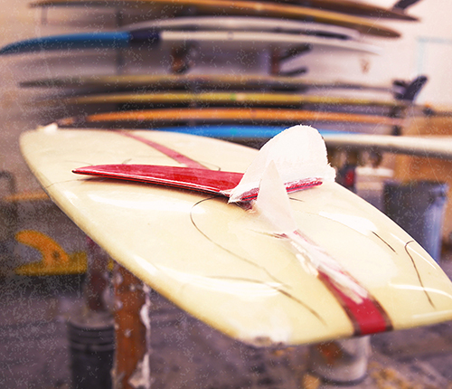 broken board